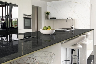 Столешница из закаленного стекла Vitrodesign Gold